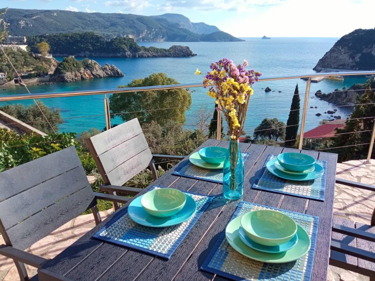 Sea La Vie Apt. Paleokastritsa Exteriér fotografie